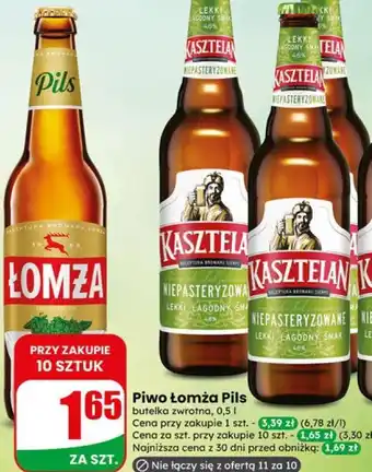Dino Piwo Łomża Pils oferta