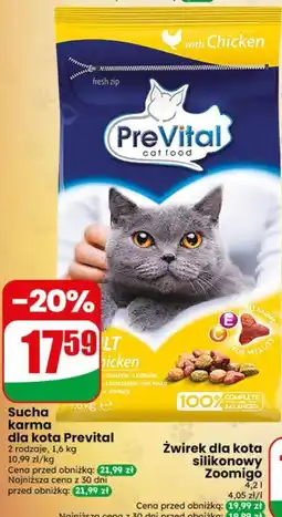 Dino Sucha karma dla kota Prevital oferta