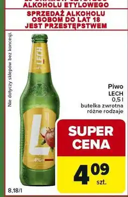 Carrefour Express Piwo Lech Apple & Lemongrass oferta