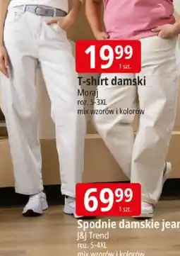 E.Leclerc Spodnie damskie jeansowe J&J Trend oferta