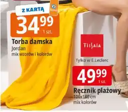 E.Leclerc Ręcznik plażowy TISSAIA oferta