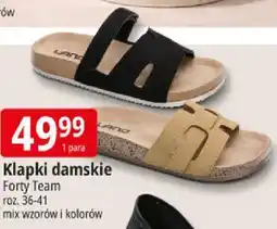 E.Leclerc Klapki damskie Forty Team oferta