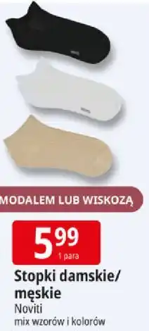 E.Leclerc Stopki damskie/męskie Noviti oferta