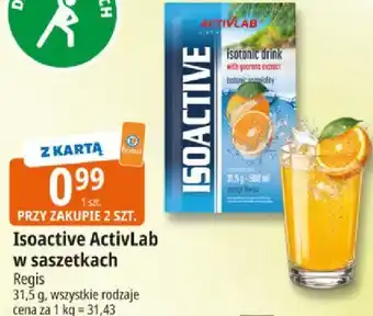 E.Leclerc Isoactive ActivLab w saszetkach Regis oferta