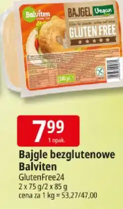 E.Leclerc Bajgle bezglutenowe Balviten oferta