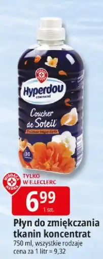 E.Leclerc Płyn do zmiękczania tkanin koncentrat Hyperdou oferta