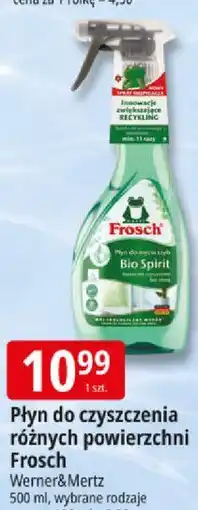 E.Leclerc Płyn do czyszczenia różnych powierzchni Frosch oferta