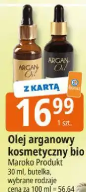 E.Leclerc Olej arganowy kosmetyczny bio Maroko Produkt oferta
