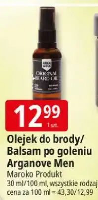 E.Leclerc Olejek do brody/Balsam po goleniu Arganove Men Maroko Produkt oferta