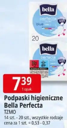 E.Leclerc Podpaski higieniczne Bella Perfecta TZMO 14 szt. - 20 szt., wszystkie rodzaje oferta