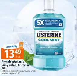 E.Leclerc Płyn do płukania jamy ustnej Listerine oferta