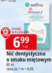 E.Leclerc Nić dentystyczna o smaku miętowym oferta