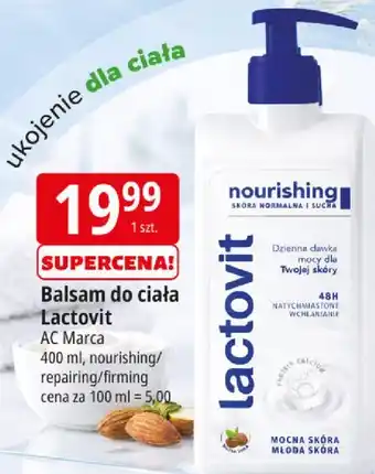 E.Leclerc Balsam do ciała Lactovit oferta