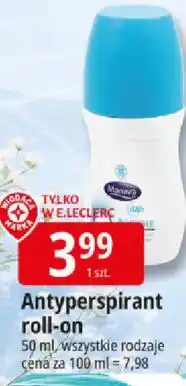 E.Leclerc Antyperspirant roll-on oferta