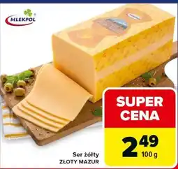 Carrefour Market Ser żółty ZŁOTY MAZUR oferta