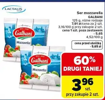 Carrefour Market Ser mozzarella GALBANI oferta