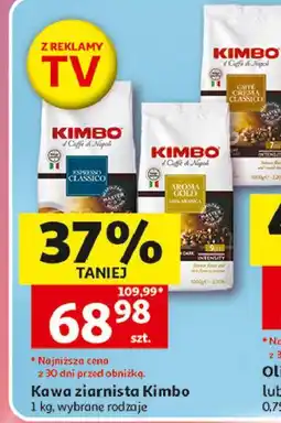 Auchan Kawa Kimbo Caffe Crema Classico oferta