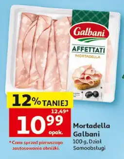 Auchan Mortadela affettati Galbani oferta