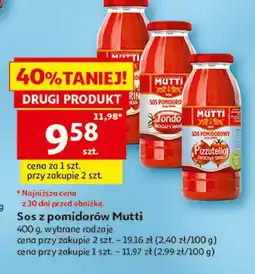 Auchan Sos pomidorowy datterini Mutti oferta