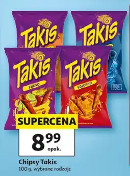 Auchan Chrupki queso volcano Takis oferta
