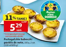 Auchan Babeczki pastel de nata Auchan Pewni Dobrego oferta