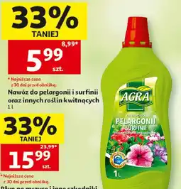Auchan Nawoz do pelargonii Agra oferta