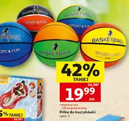 Auchan Piłka do koszykówki rozm. 7 oferta