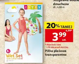 Auchan Piłka plażowa Intex oferta