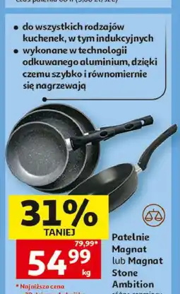 Auchan Patelnia magnat stone 20 cm Ambition oferta