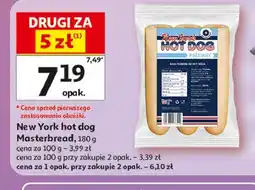 Auchan Bułki burger new york Master Bread oferta
