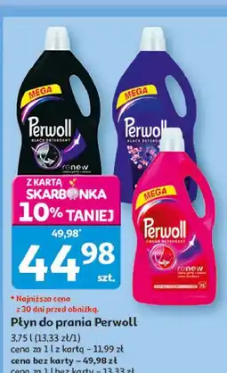 Auchan Płyny do prania Perwoll Renew Black oferta