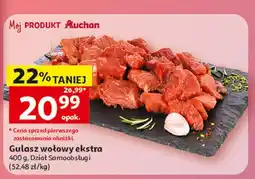 Auchan Gulasz wołowy Auchan oferta