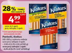 Auchan Parówki z szynki Krakus Animex oferta