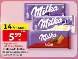 Auchan Czekolda biscoff lotus Milka oferta