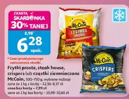 Auchan Cząstki ziemniaka crispers Mccain oferta