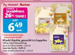 Auchan Gnocchi Auchan Różnorodne (Logo Czerwone) oferta
