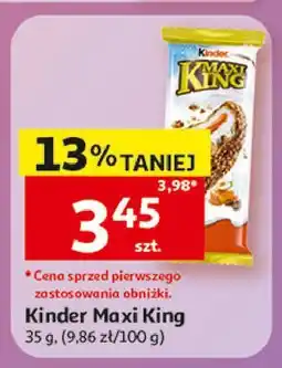 Auchan Baton Kinder Maxi King oferta