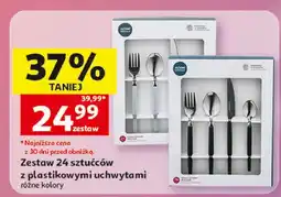 Auchan Zestaw sztućców z plastikowymi uchwytami Altom oferta