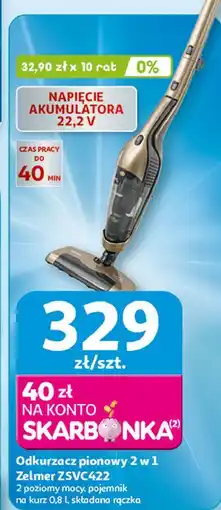 Auchan Odkurzacz zsvc422 Zelmer oferta