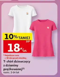 Auchan T-shirt dziecięcy rozm. 3-14 lat oferta
