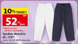 Auchan Spodnie damskie 7/8 oferta