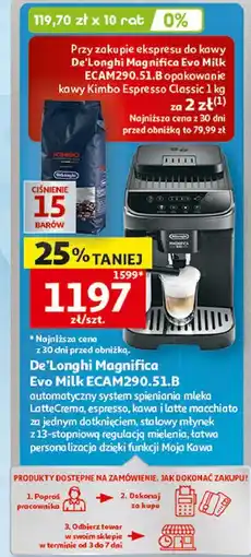 Auchan Kawa espresso classic Kimbo oferta