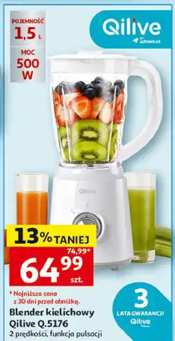 Auchan Blender kielichowy q.5176 Qilive oferta