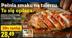 Lidl Filet z piersi kurczaka Kurczak z Zielonych Ferm polski kurczak z chowu bez antybiotyków oferta