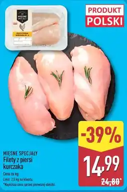 ALDI MIĘSNE SPECJAŁY Filety z piersi kurczaka oferta