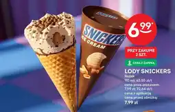 Żabka Lody Snickers Rożek Ice Cream oferta