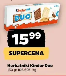 Netto Herbatniki Kinder Duo oferta