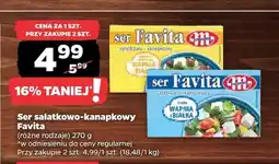 Netto Ser sałatkowo-kanapkowy Favita oferta