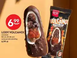 Żabka Lody Volcanix caramel oferta