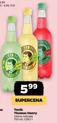 Netto Tonik Thomas Henry Mojito Ginger Lime Limited Edition oferta
